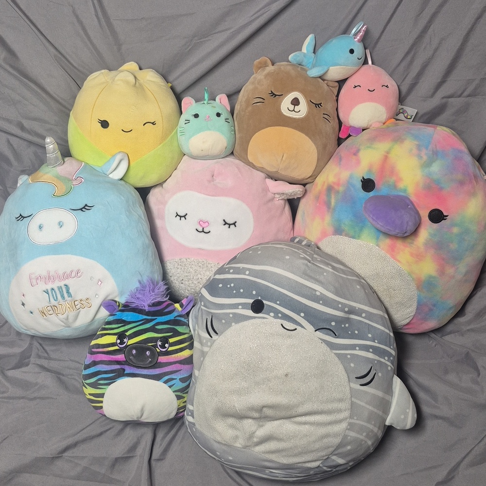 Squishmallows Plush Bundle Of 10